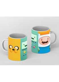 Керамична чаша Adventure Time - Finn & Jake